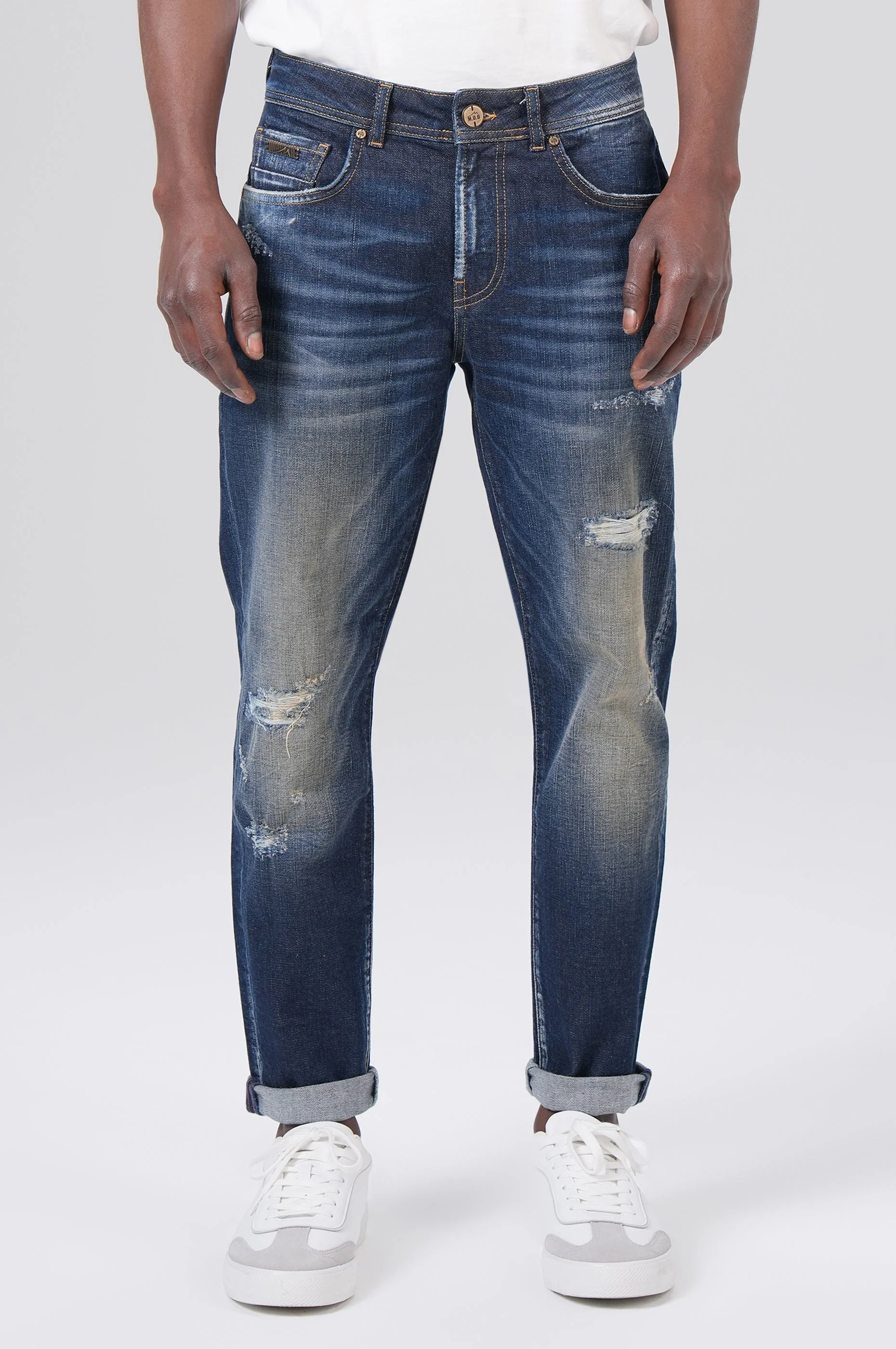 Alf Tapered | Charity Blue Grey - Image 2