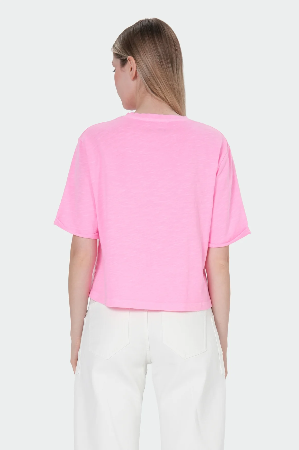 Allison T-Shirt | Neon Pink - Image 4