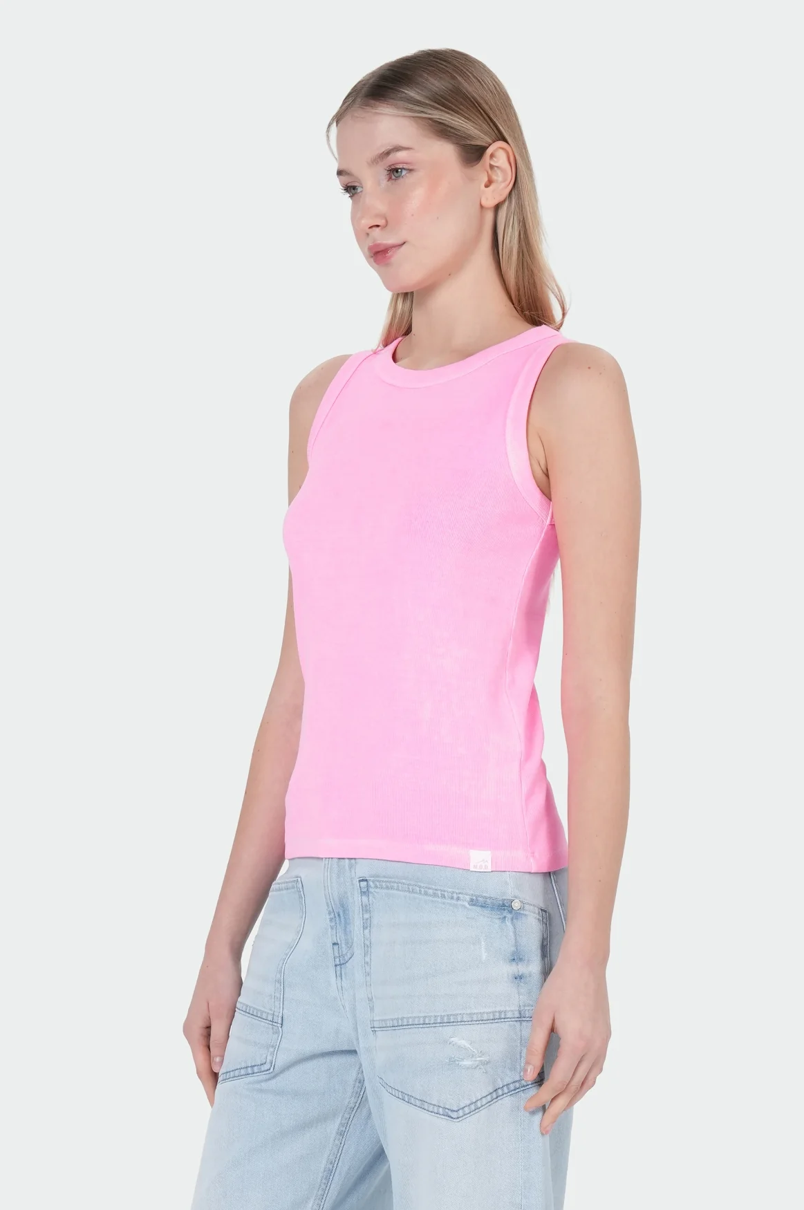 Alva Tank Top | Neon Pink - Image 3