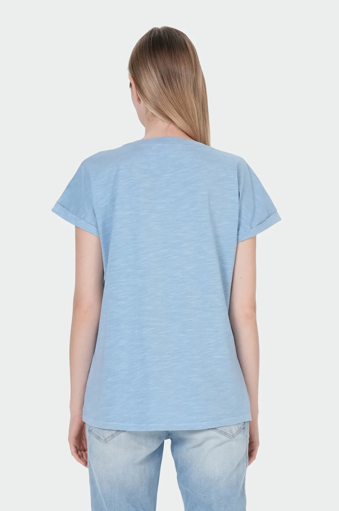 Anna T-Shirt | Heather Blue - Image 4