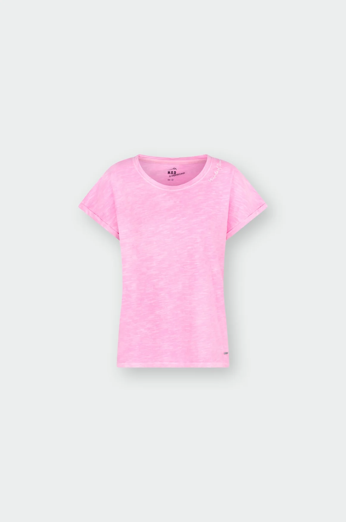 Anna T-Shirt | Neon Pink - Image 6