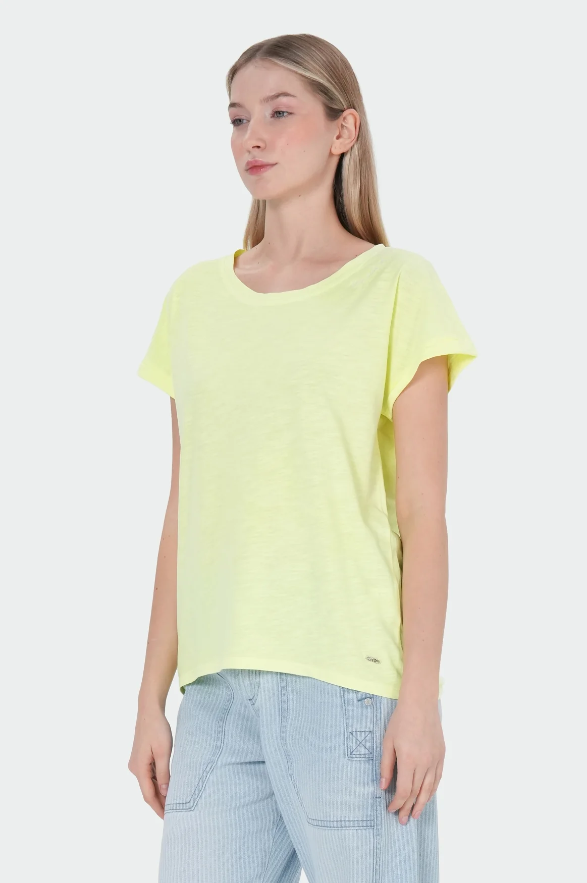 Anna T-Shirt | Neon Yellow - Image 3