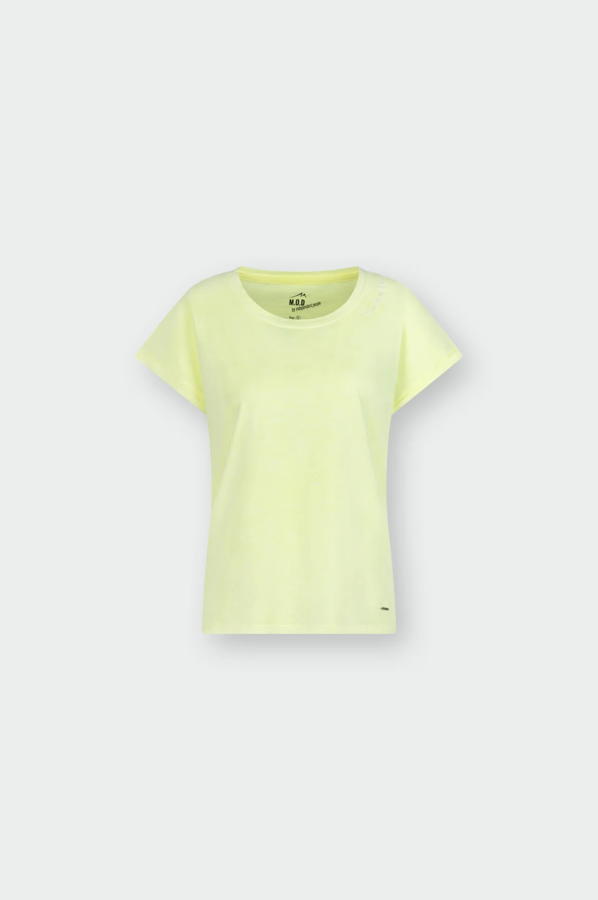 Anna T-Shirt | Neon Yellow - Image 6