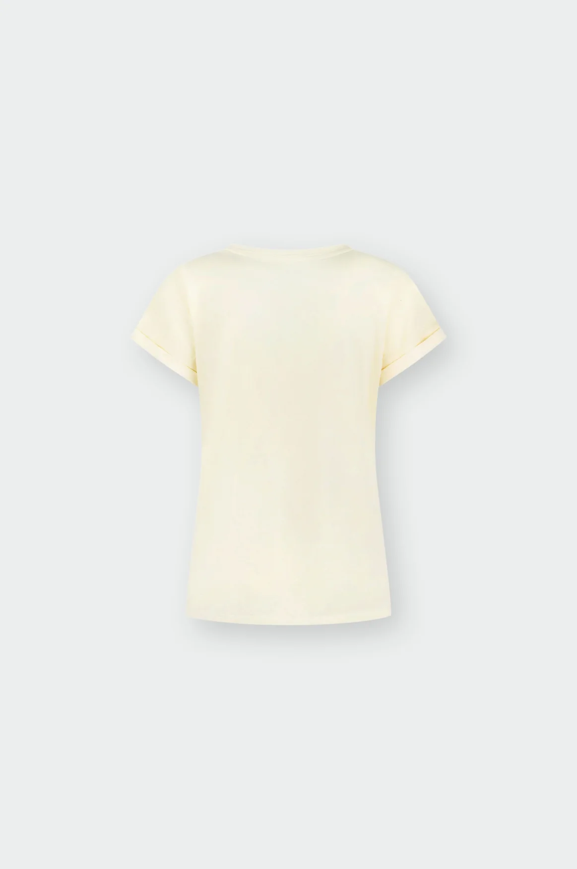 Anna T-Shirt | Pastel Yellow - Image 7
