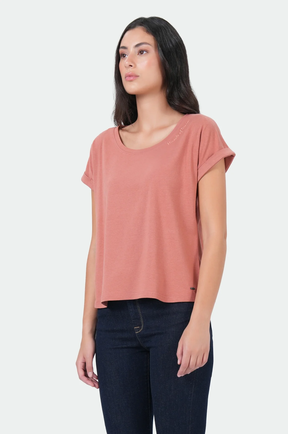 Anna T-Shirt | Rose Dawn - Image 2