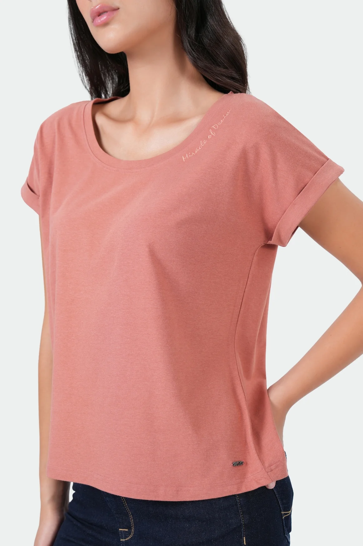 Anna T-Shirt | Rose Dawn - Image 5