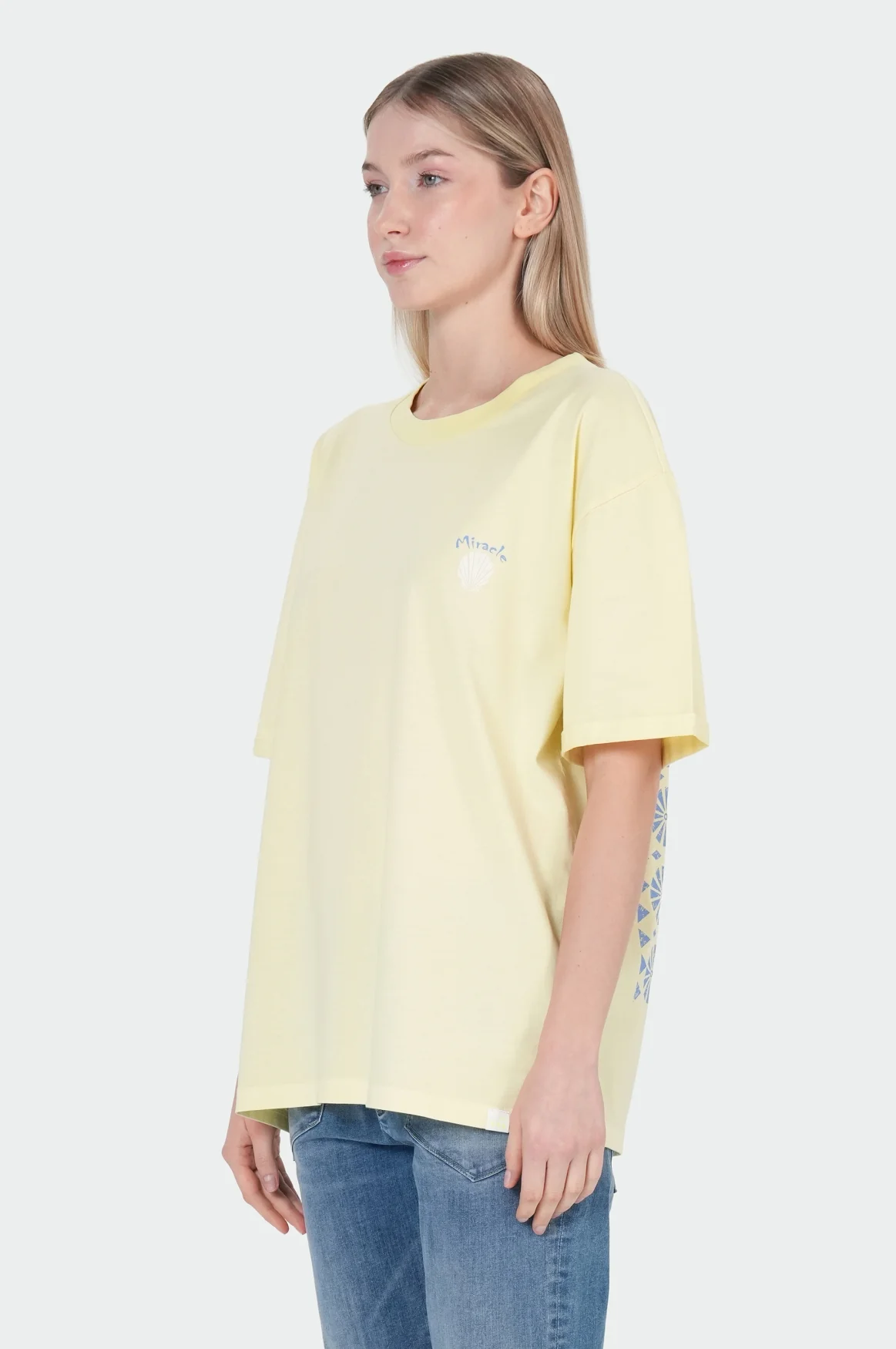 Annabell T-Shirt | Pastel Yellow - Image 3