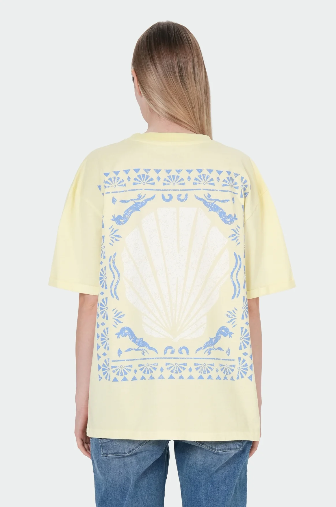 Annabell T-Shirt | Pastel Yellow - Image 4