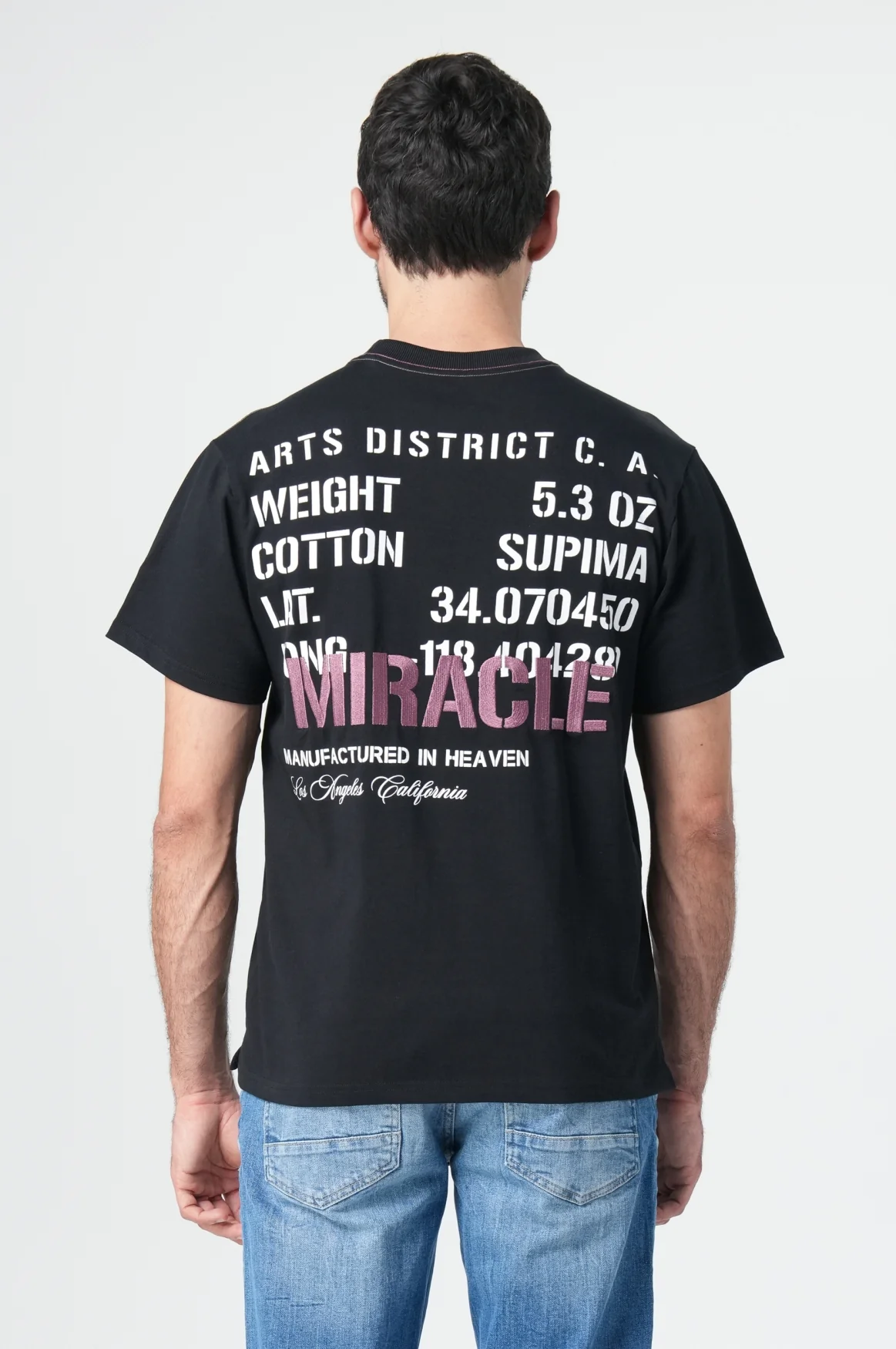 Basic T-Shirt Men | Black - Image 4
