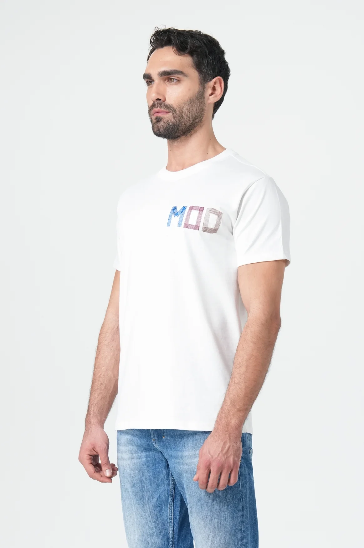 Basic T-Shirt Men | White - Image 2