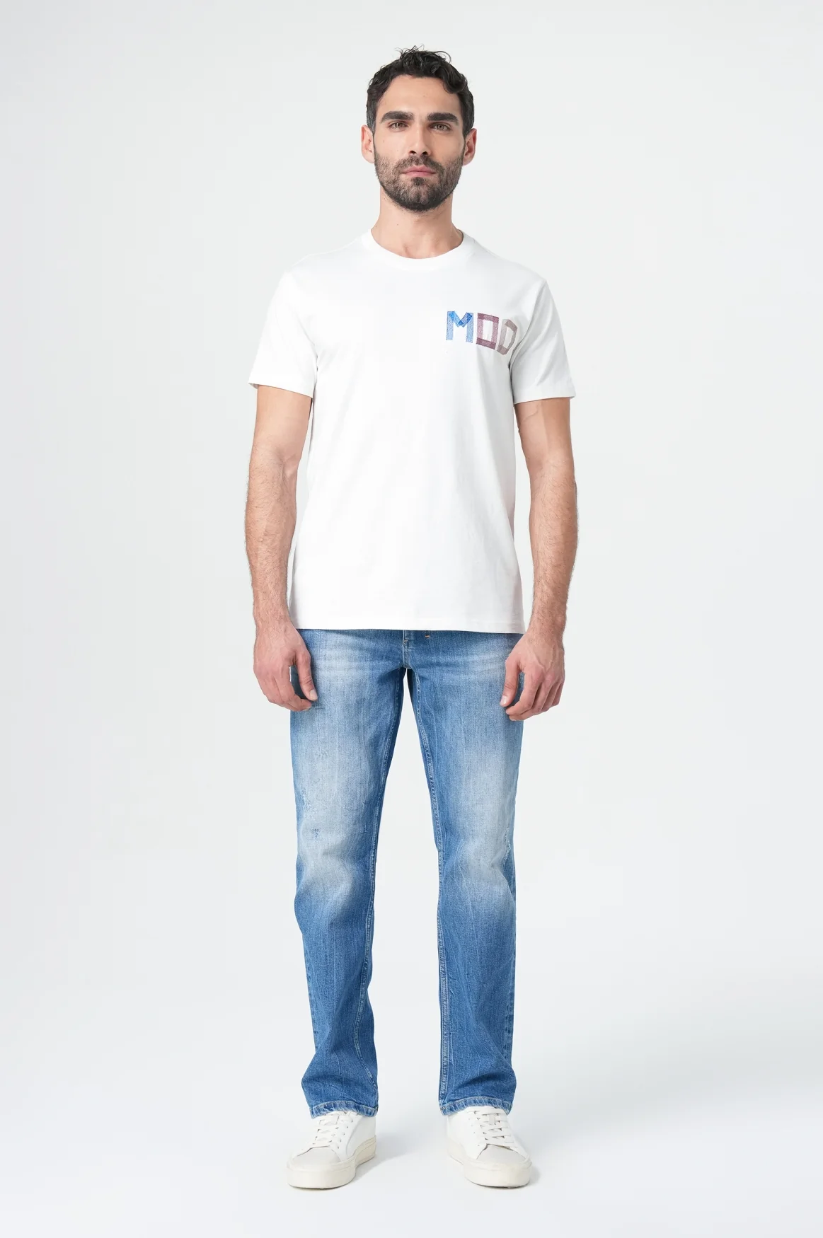 Basic T-Shirt Men | White - Image 3