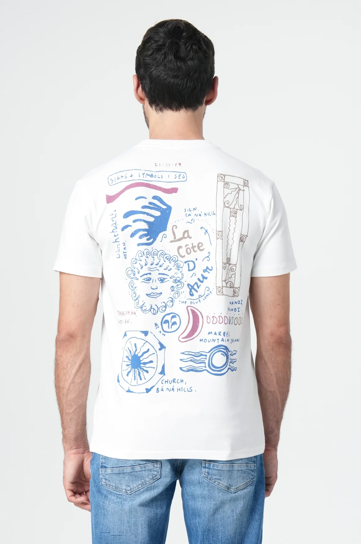 Basic T-Shirt Men | White - Image 4