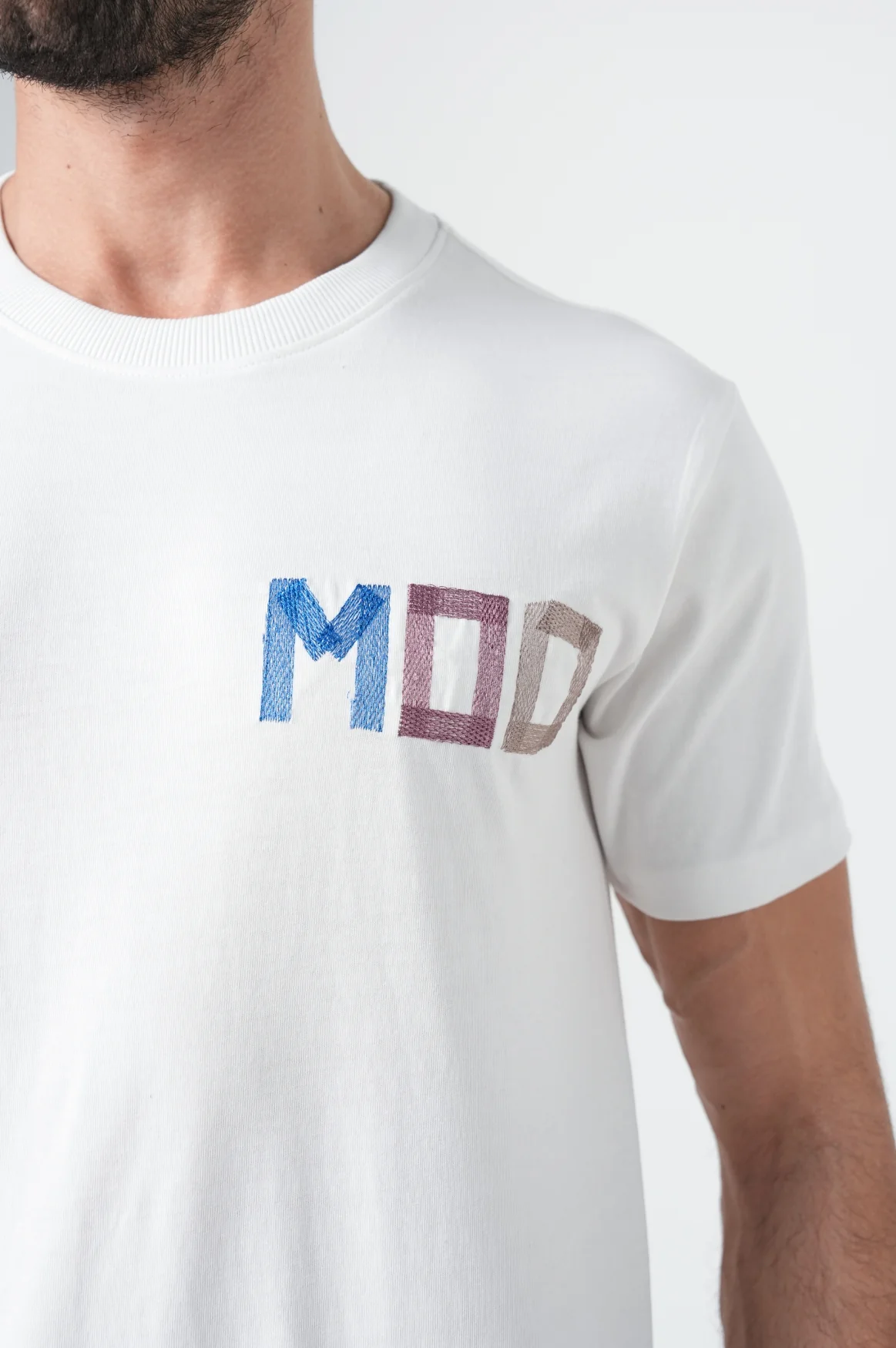 Basic T-Shirt Men | White - Image 6