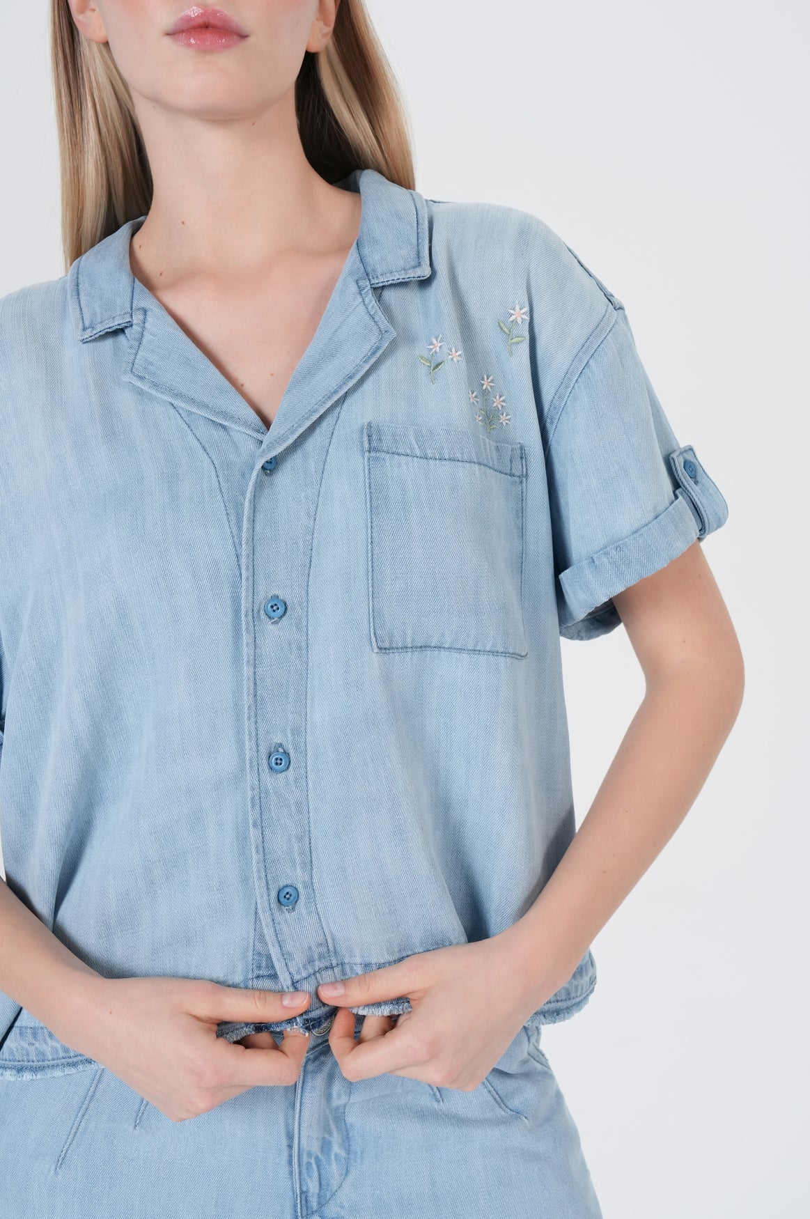 Bella Blouse | Fable Blue - Image 5