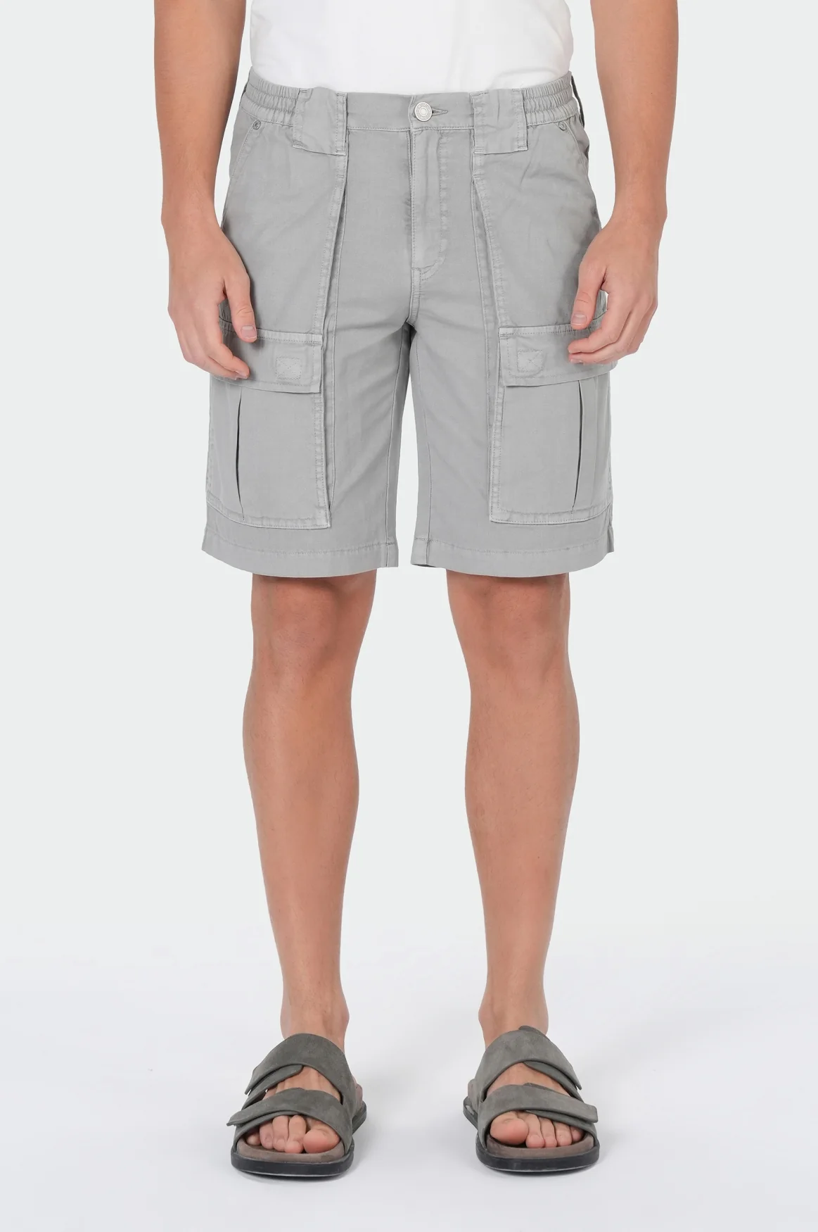 Eddie Cargo Shorts | Ultimate Grey - Image 2
