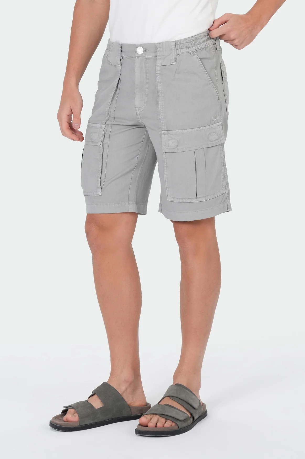 Eddie Cargo Shorts | Ultimate Grey - Image 3