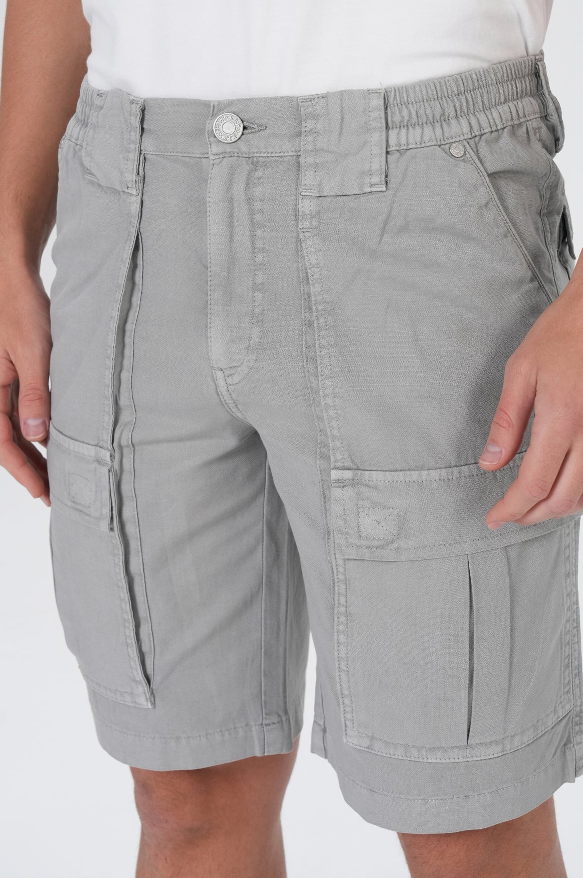 Eddie Cargo Shorts | Ultimate Grey - Image 6