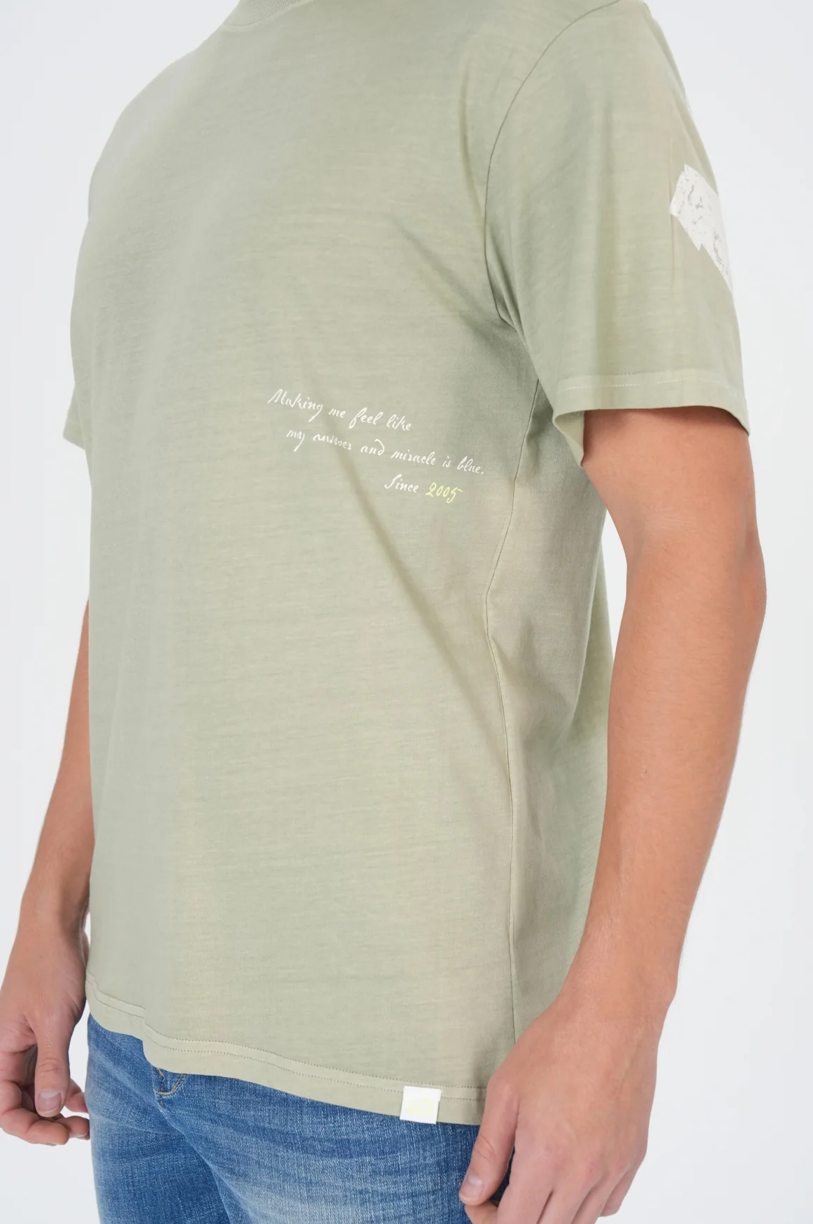 Edison T-shirt | Seagrass - Image 6
