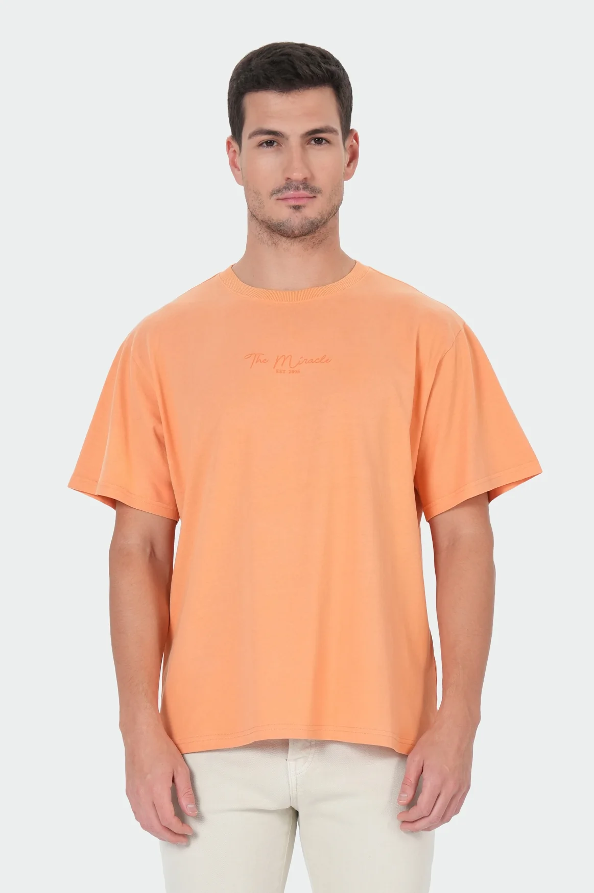 Edison T-Shirt | Tan Orange - Image 2