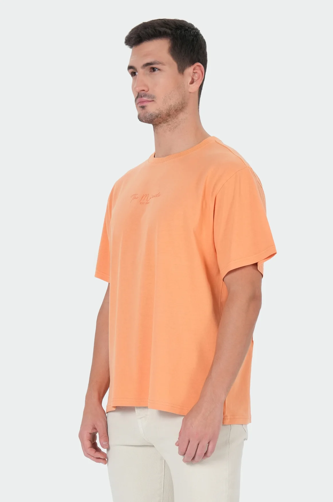 Edison T-Shirt | Tan Orange - Image 3