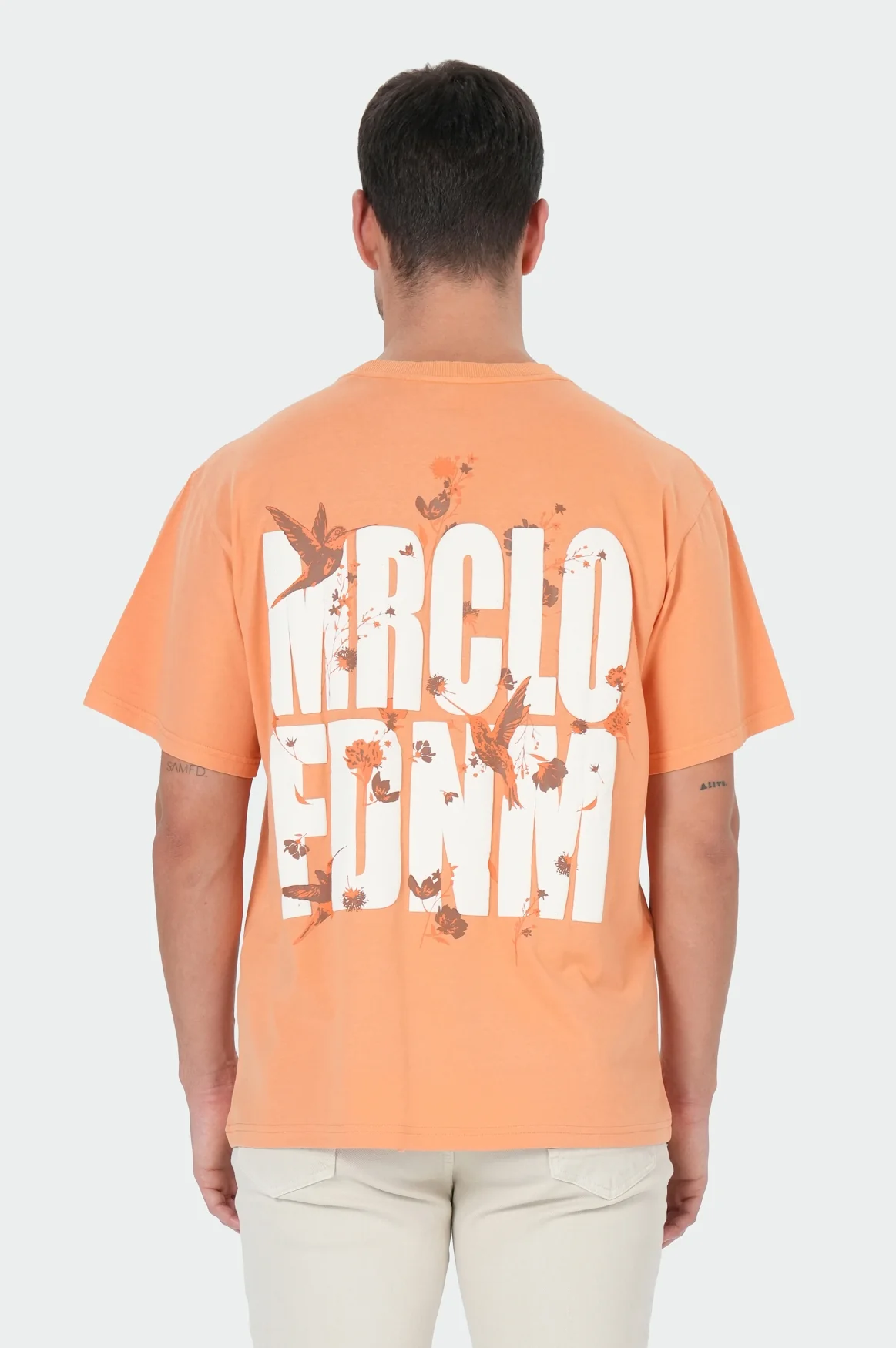 Edison T-Shirt | Tan Orange - Image 4