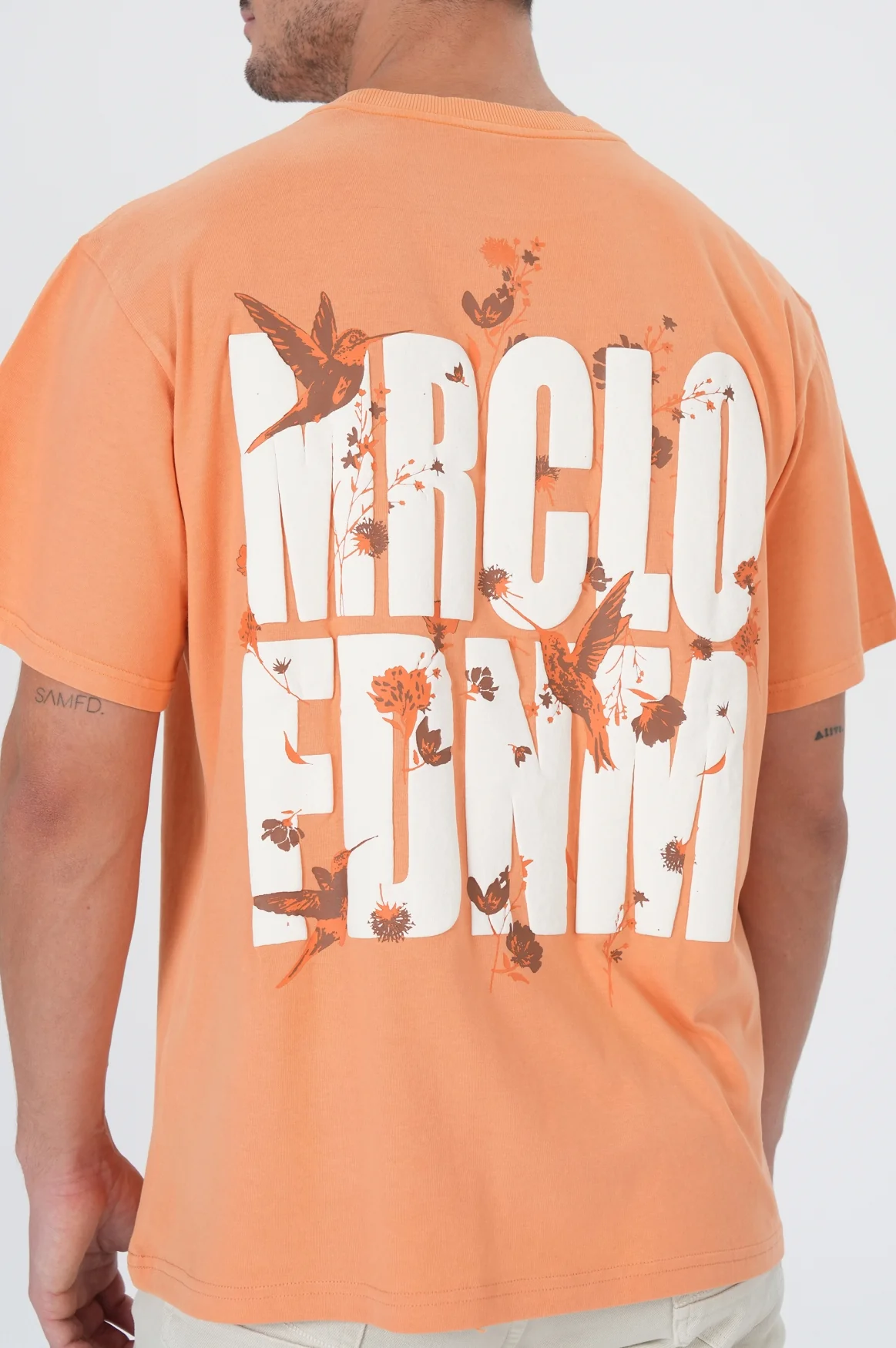 Edison T-Shirt | Tan Orange - Image 5