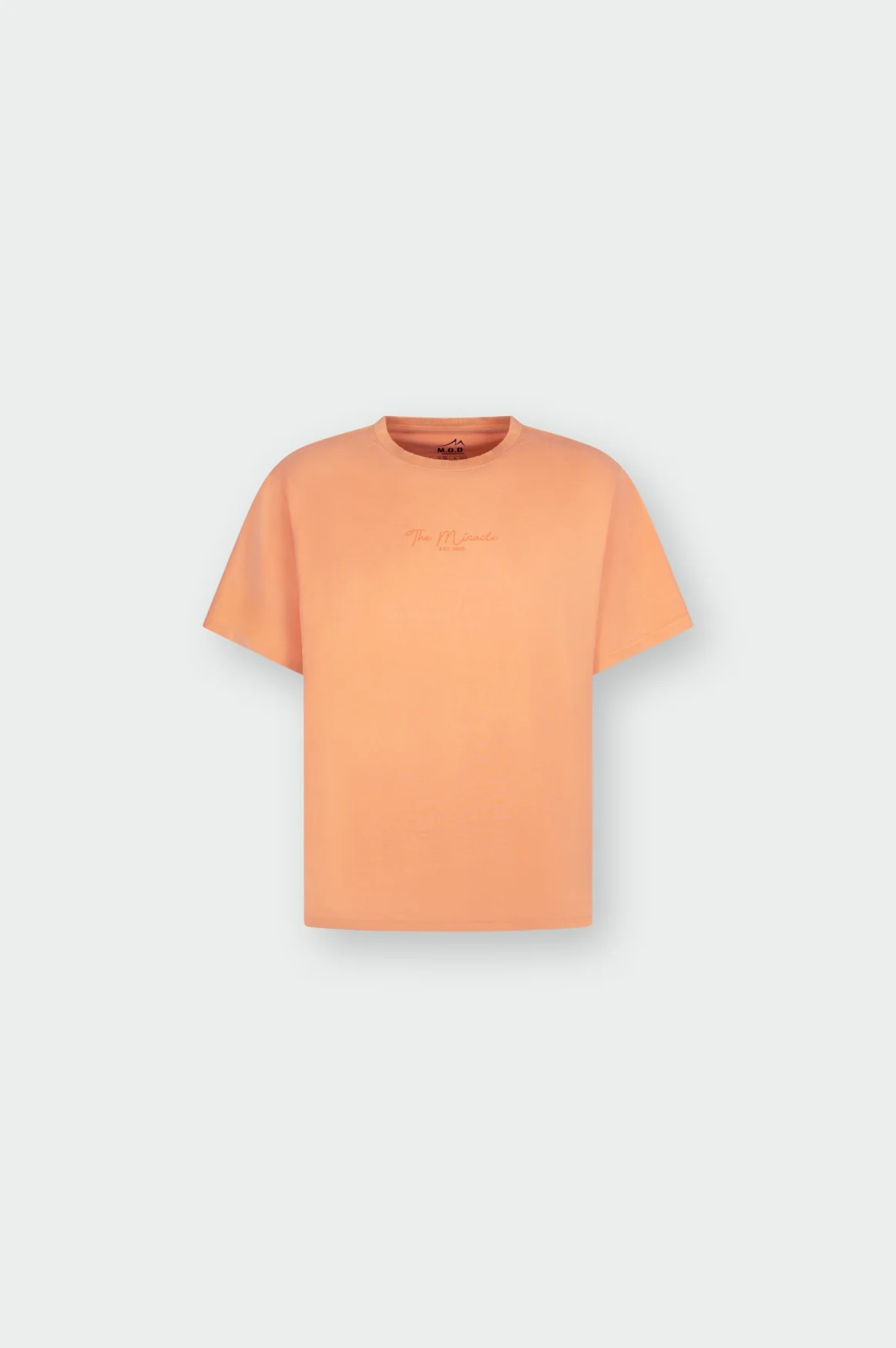 Edison T-Shirt | Tan Orange - Image 7
