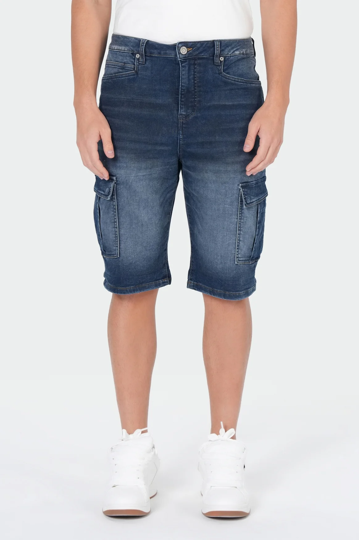 Edward Cargo Shorts | Fast Blue - Image 2