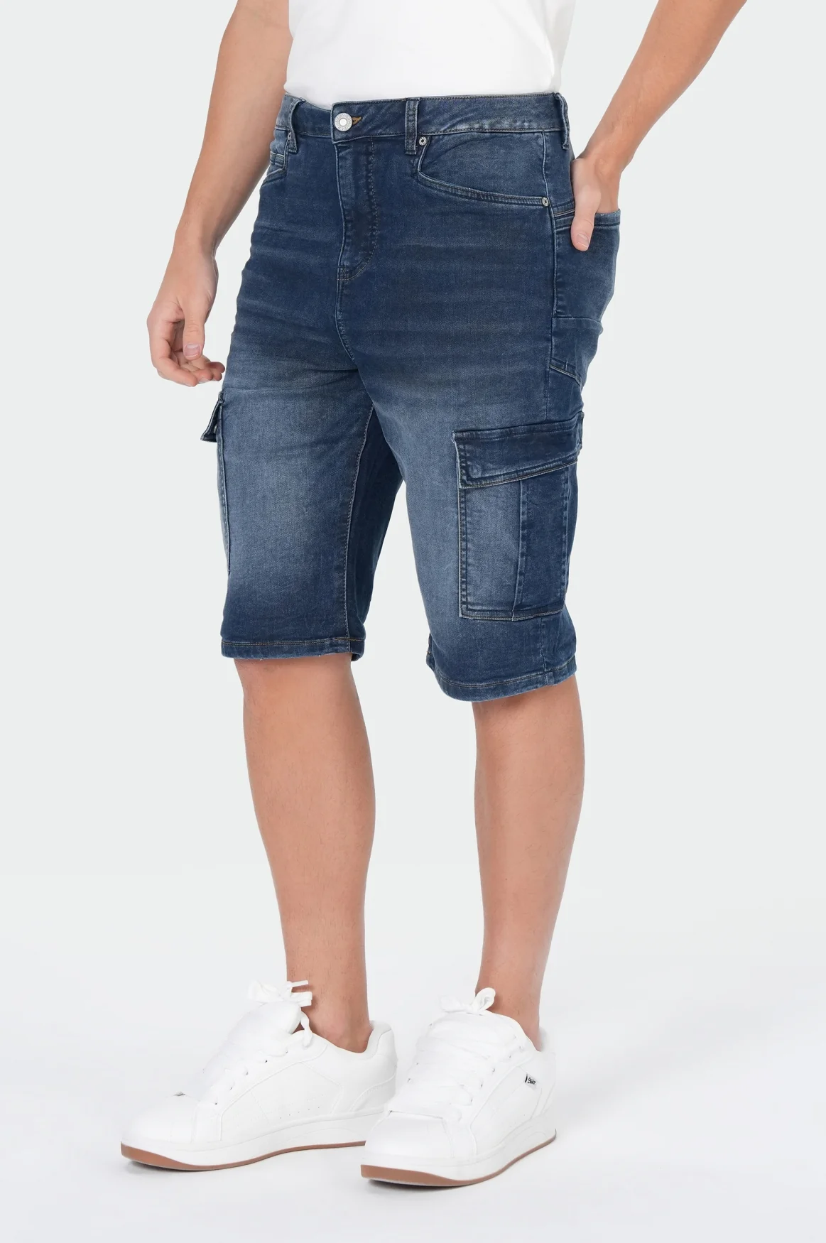 Edward Cargo Shorts | Fast Blue - Image 3