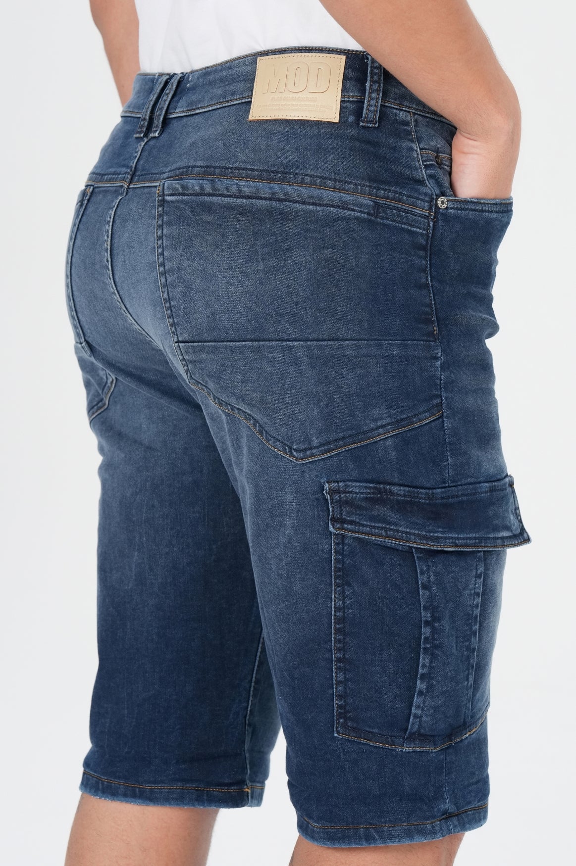 Edward Cargo Shorts | Fast Blue - Image 5