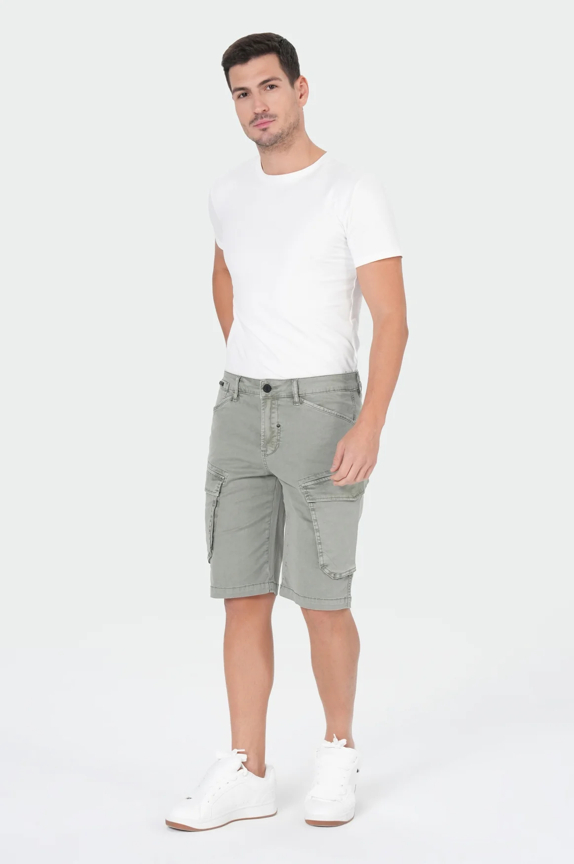 Elias Cargo Shorts | Seagrass