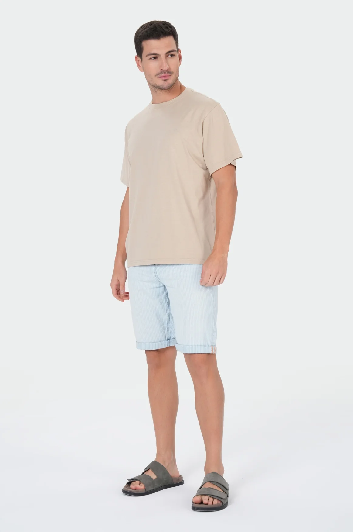 Erik T-Shirt | Oxford Tan