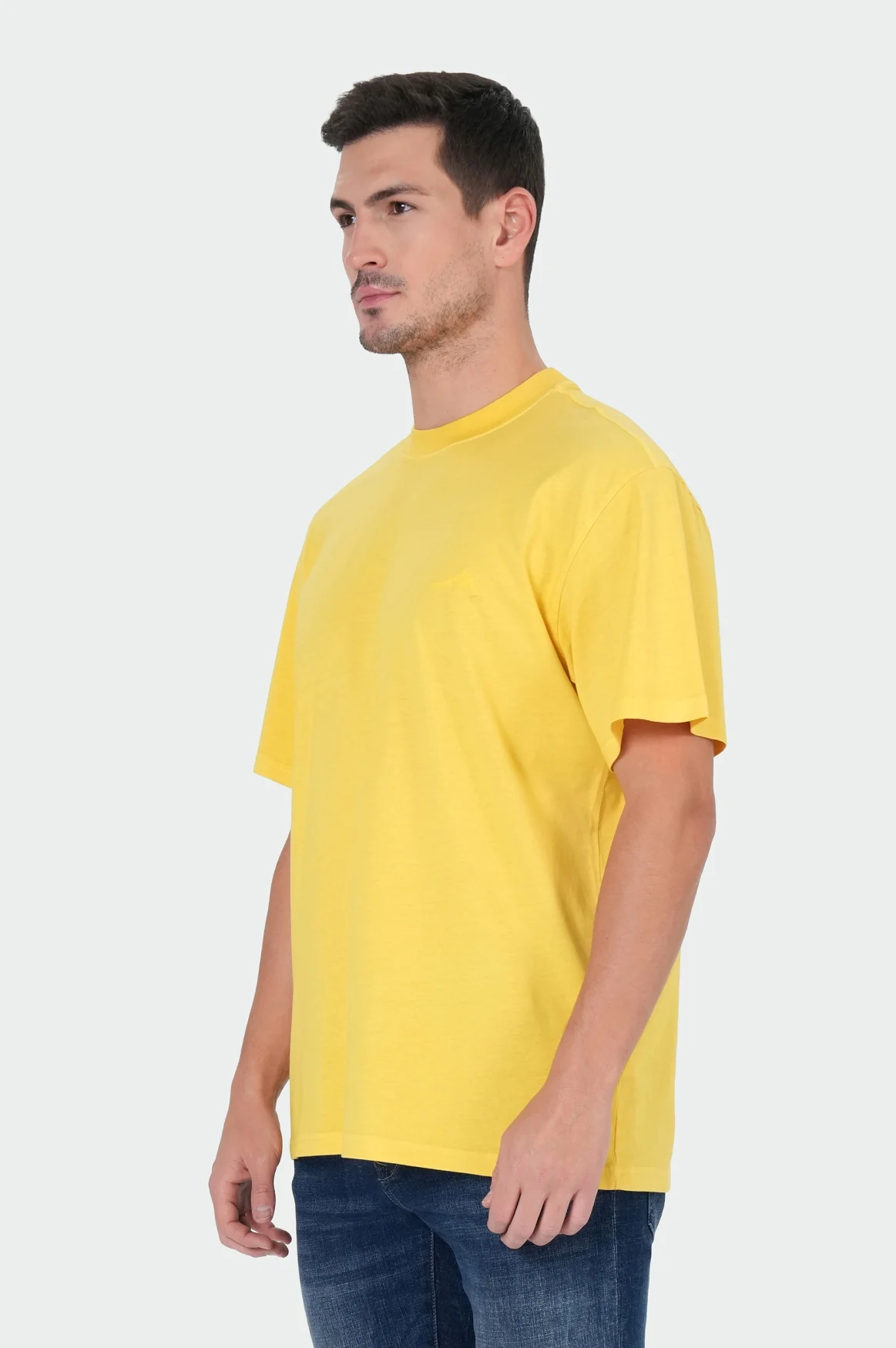 Erik T-shirt | Virbant Yellow - Image 3