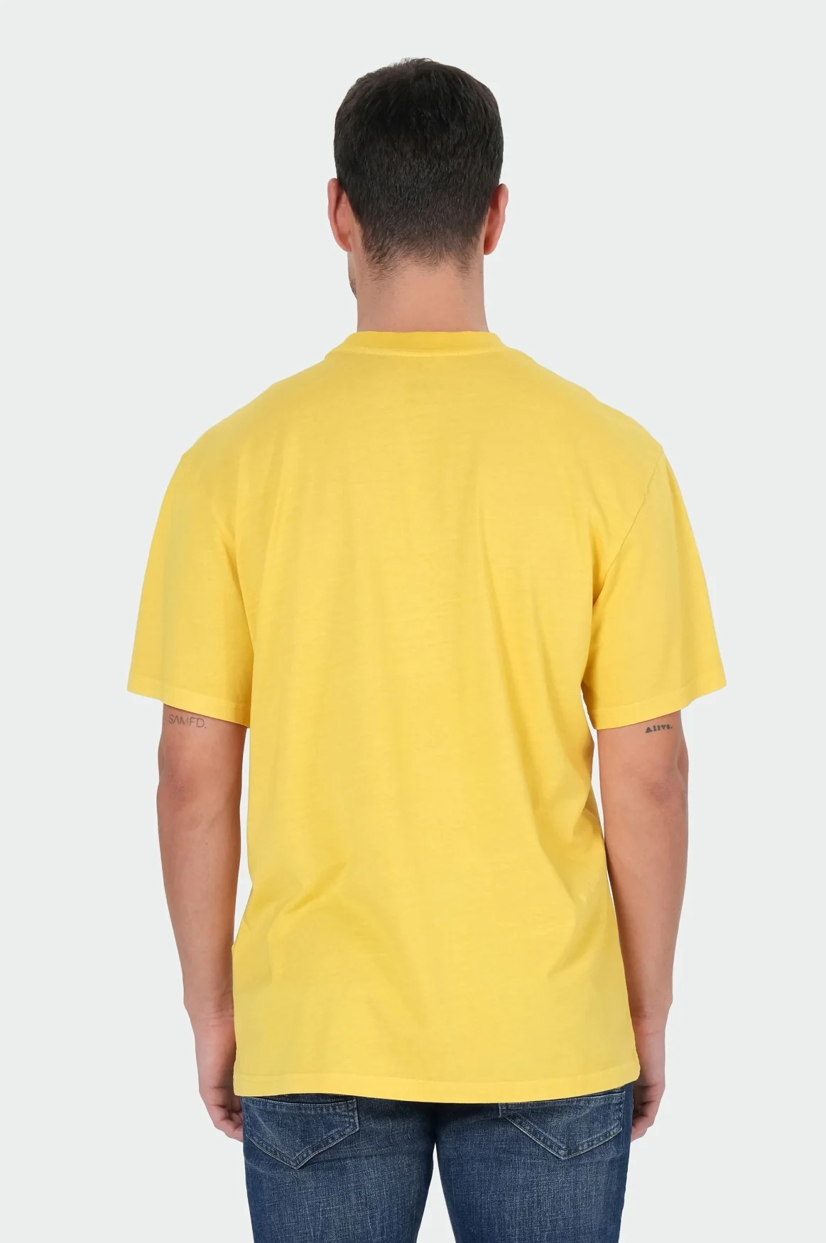 Erik T-shirt | Virbant Yellow - Image 4