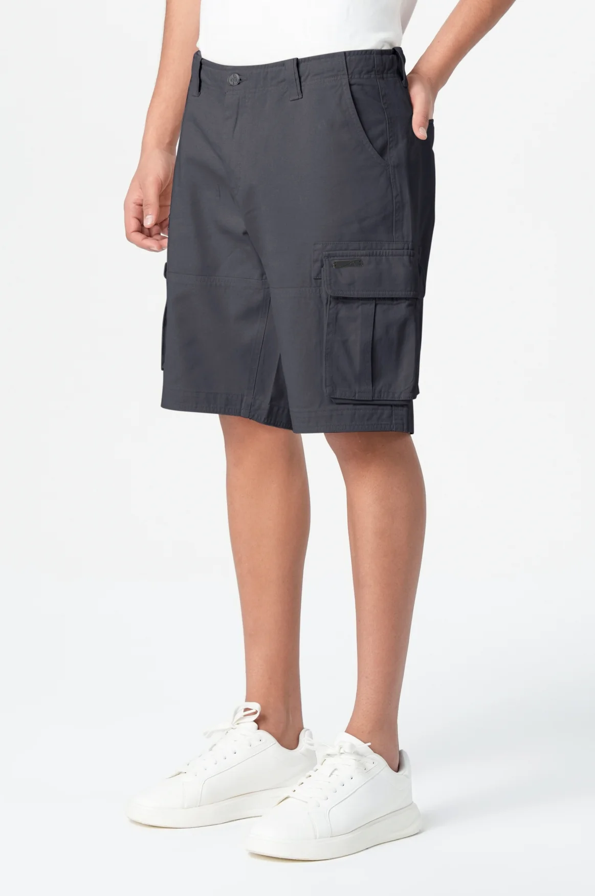 Ezra Cargo Shorts | Anthra - Image 3
