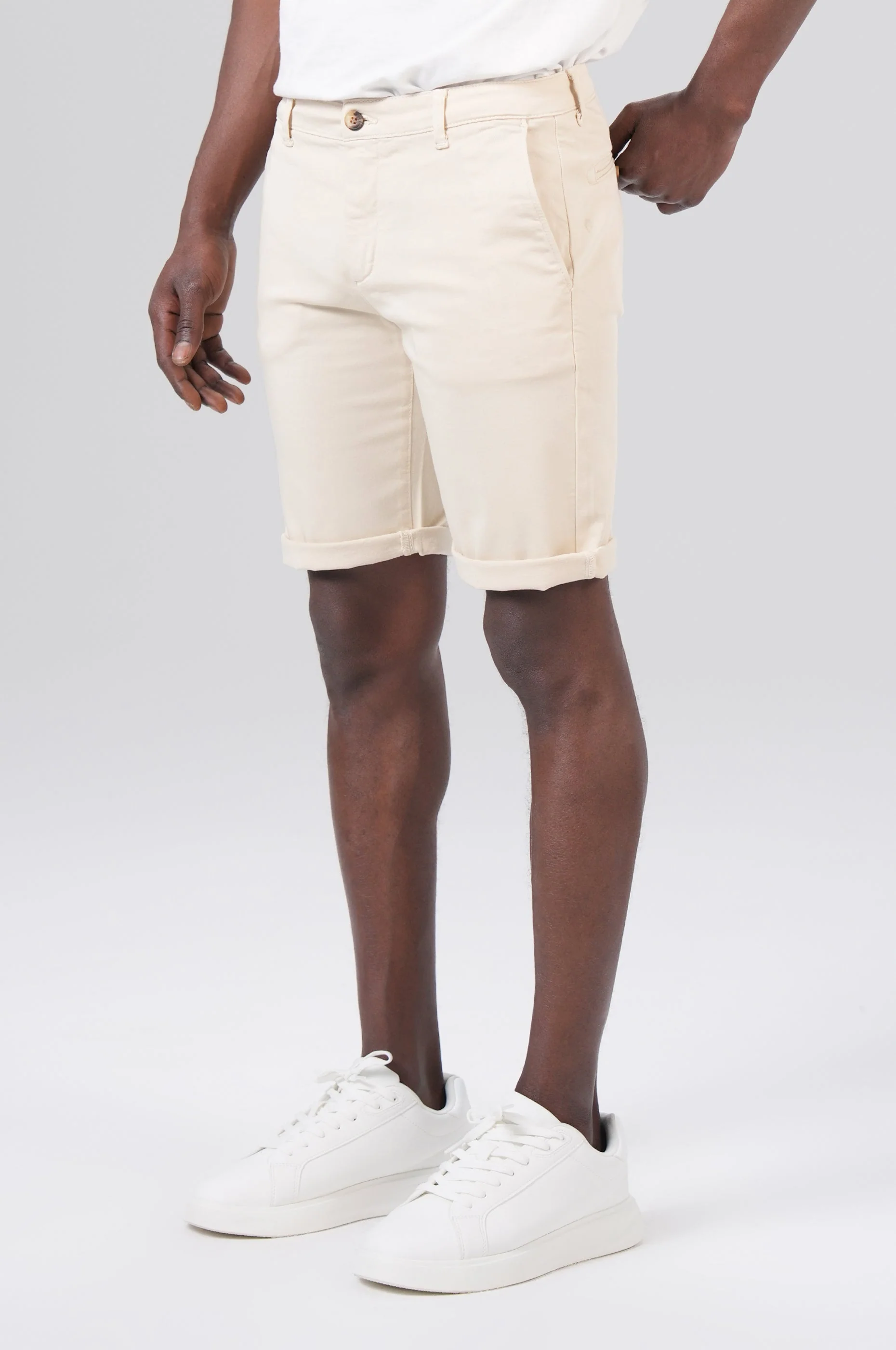 Hector Chino Shorts | Soft Bone - Image 3