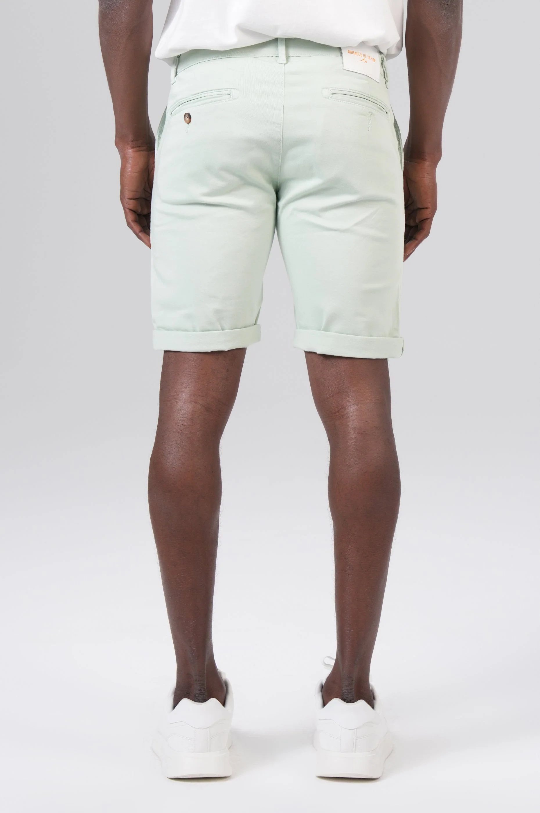Hector Chino Shorts | Soft Mint - Image 4