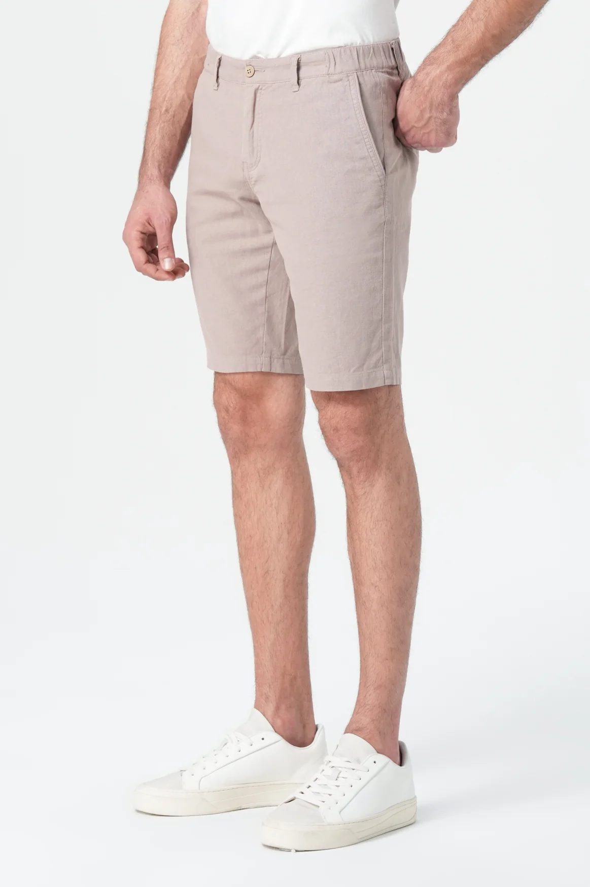 Hunter Chino Shorts | Taupe - Image 3