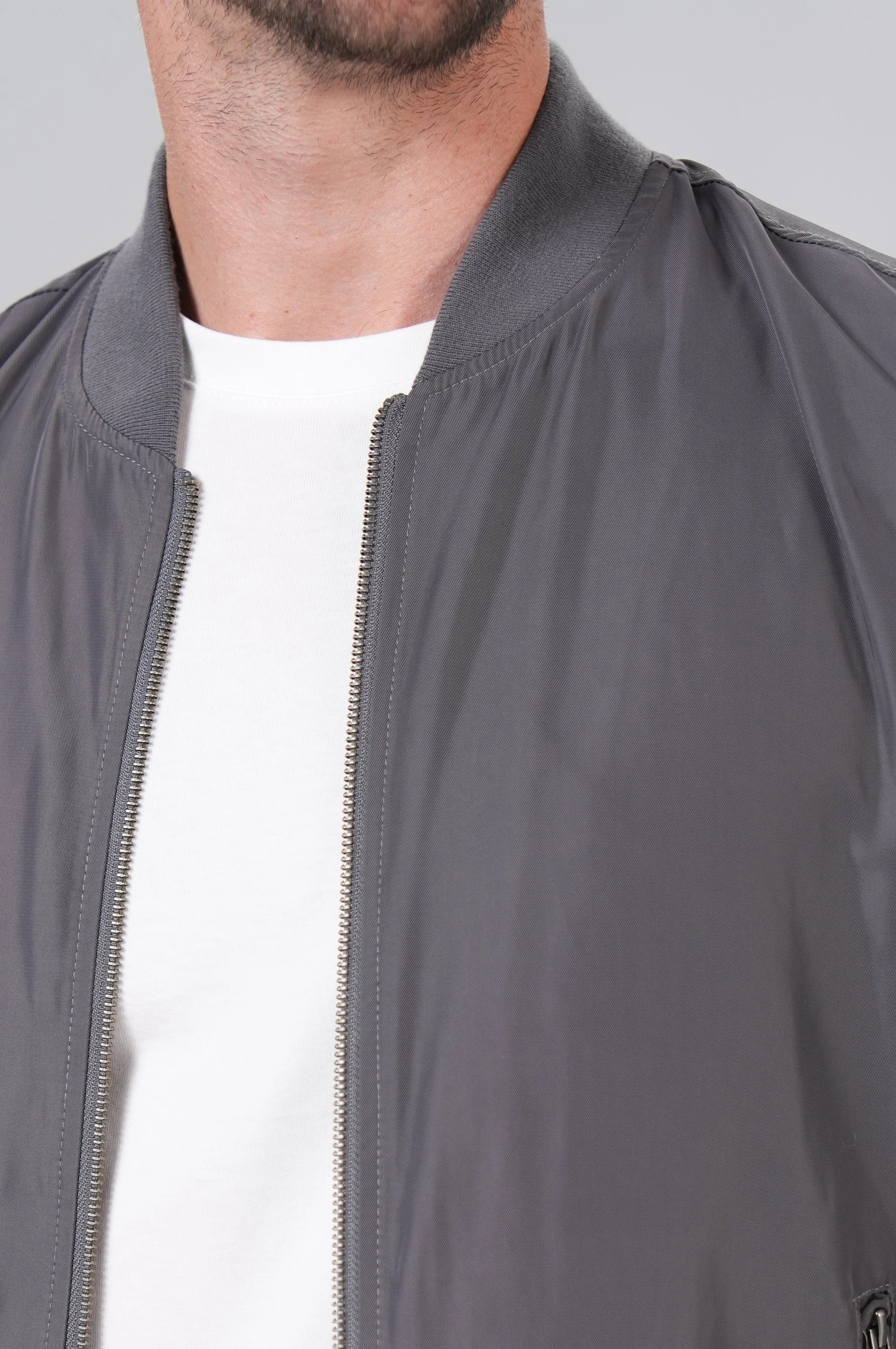 Jaden College Jacket | Iron Grey - Image 4