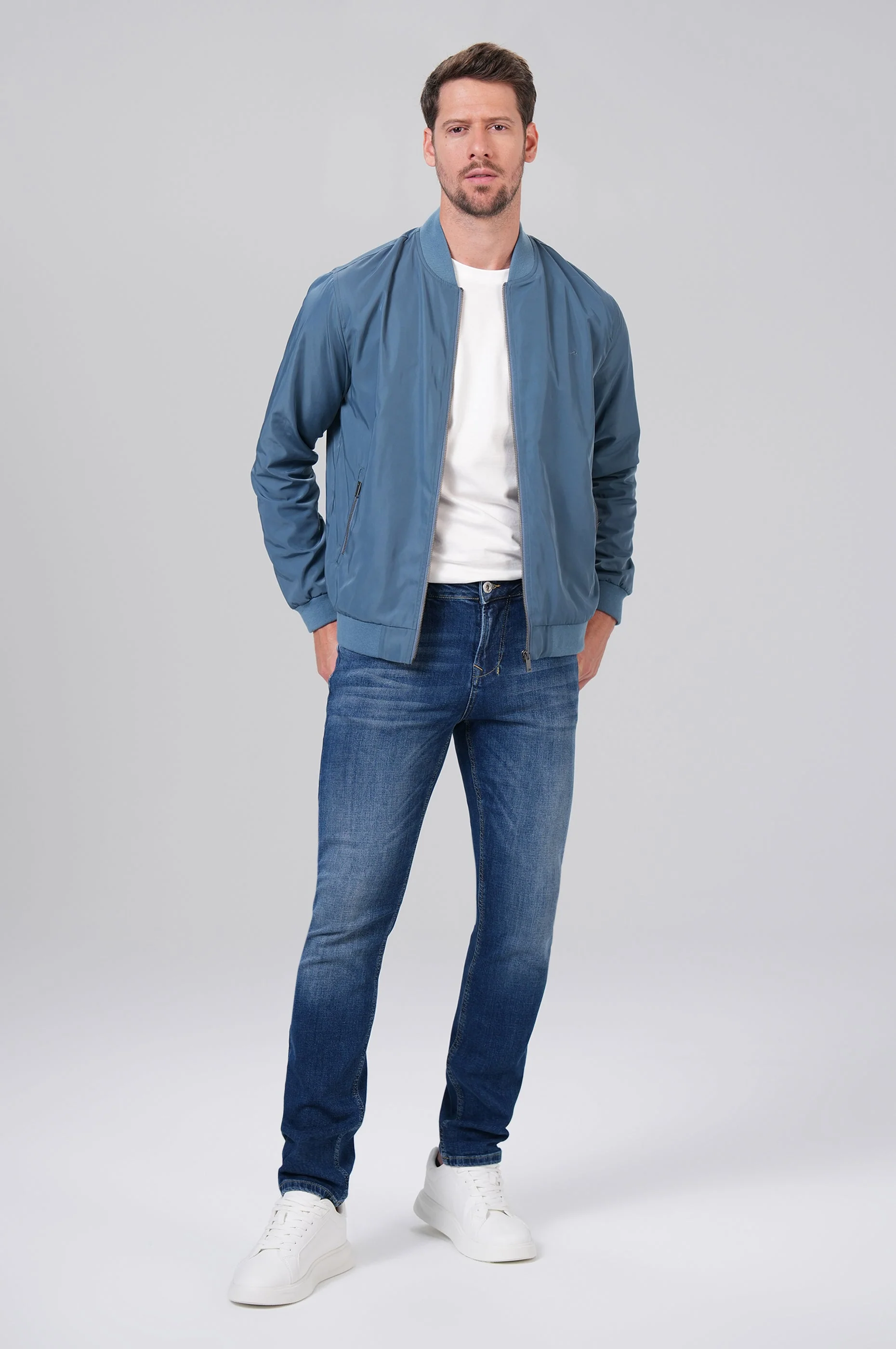 Jaden College Jacket | Blue - Image 8
