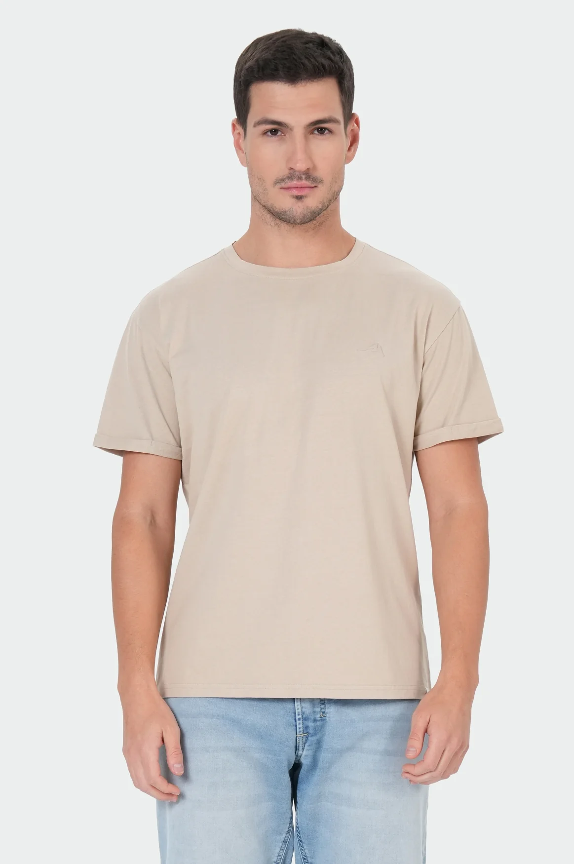 Leo T-Shirt | Oxford Tan - Image 2