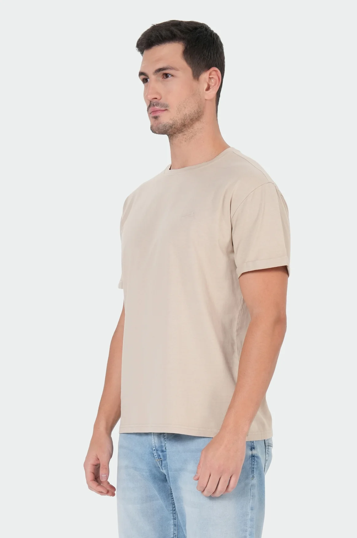 Leo T-Shirt | Oxford Tan - Image 3