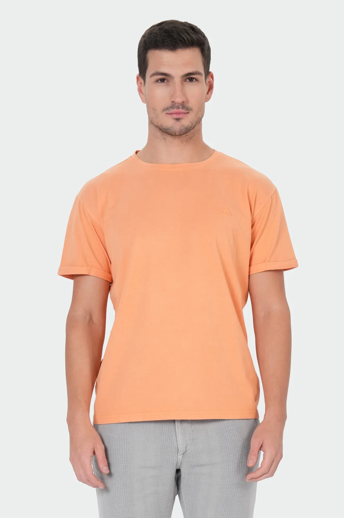 Leo T-Shirt | Tan Orange - Image 2