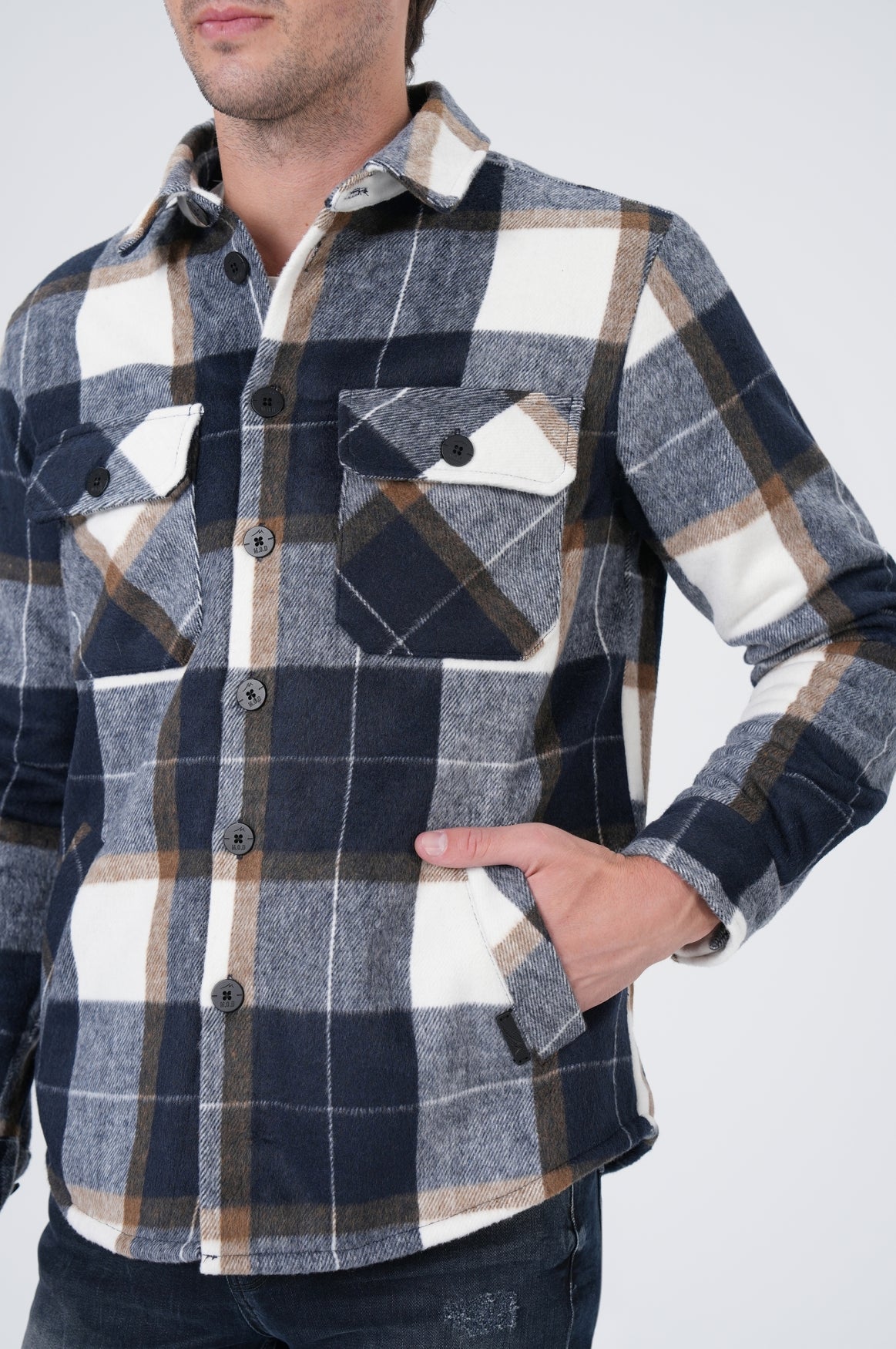Max Shirt | Blue Check - Image 5