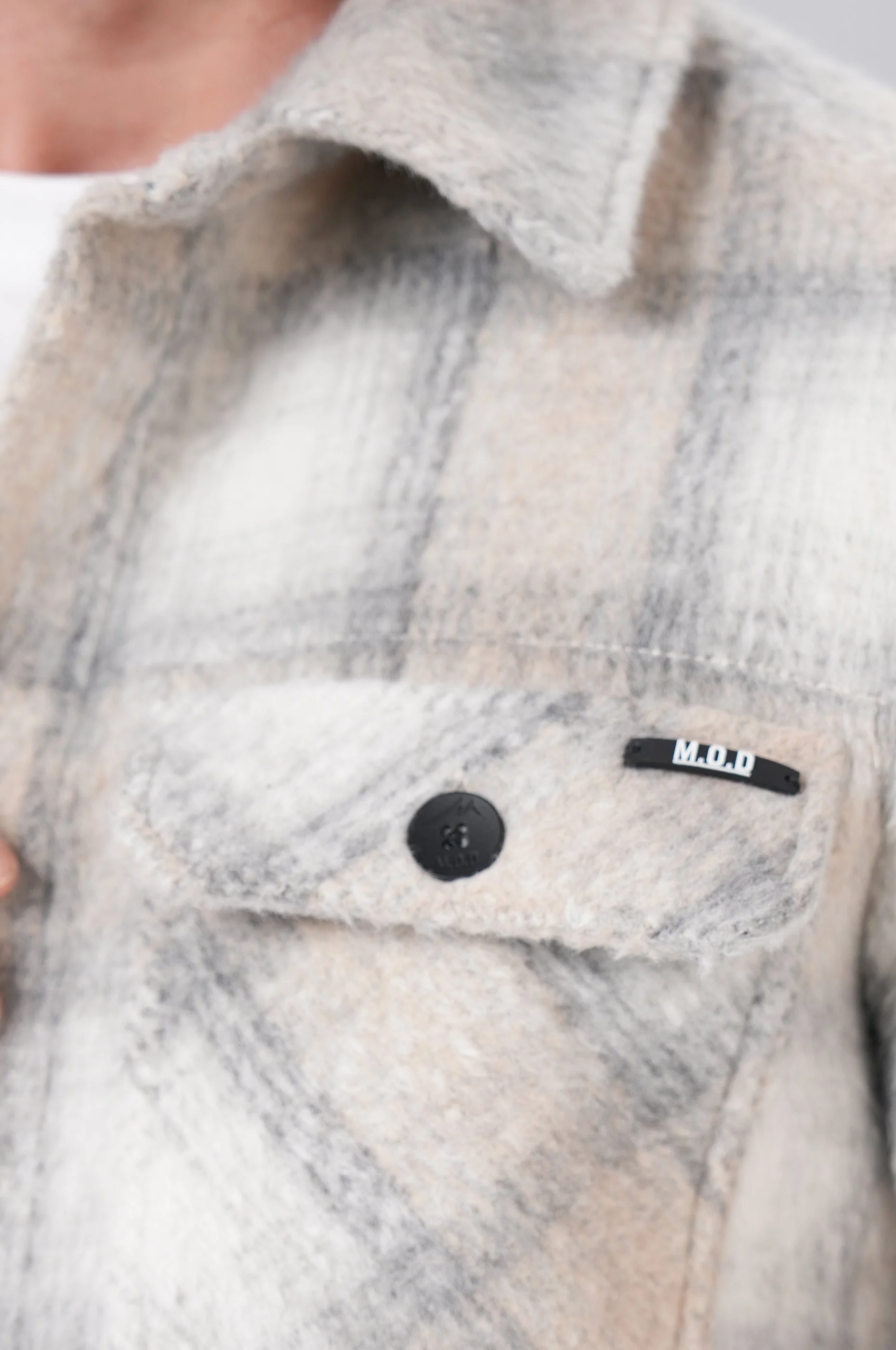 Flanell Shirt | Iron Grey Check - Image 4