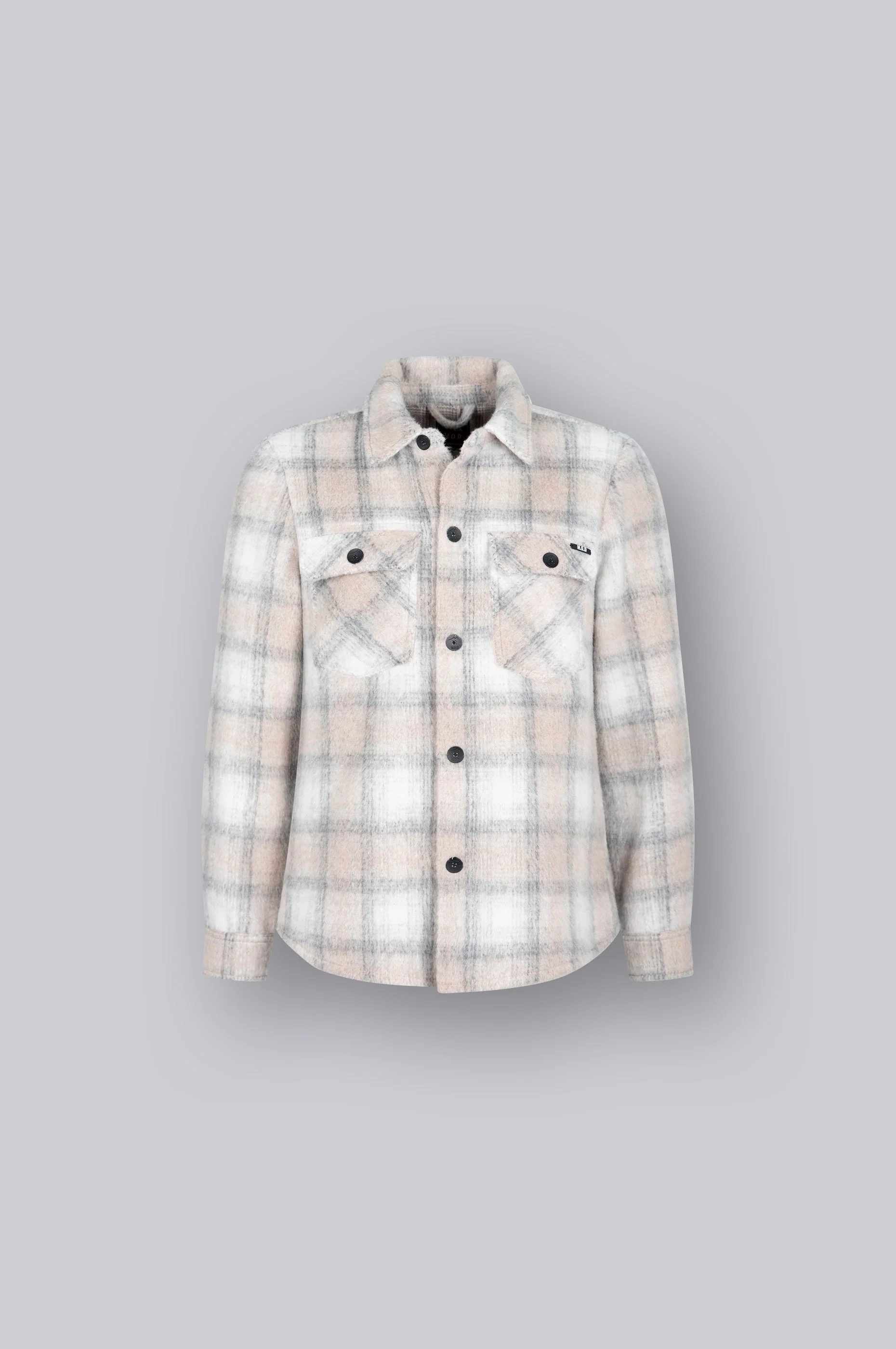 Flanell Shirt | Iron Grey Check - Image 5
