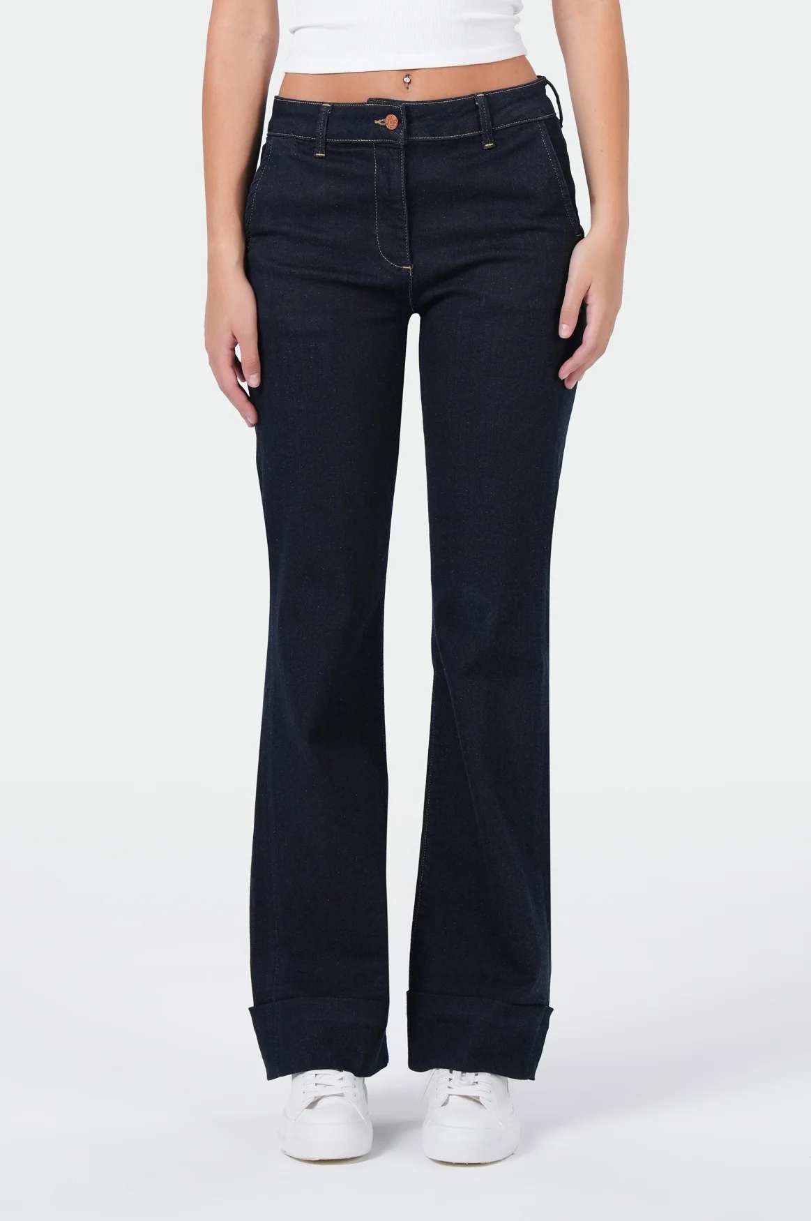 Nele Wide Leg | Rinse Wash - Image 2