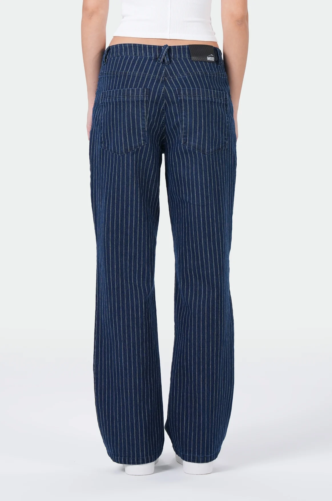 Nicola Wide Leg | Easy Blue Stripe - Image 4