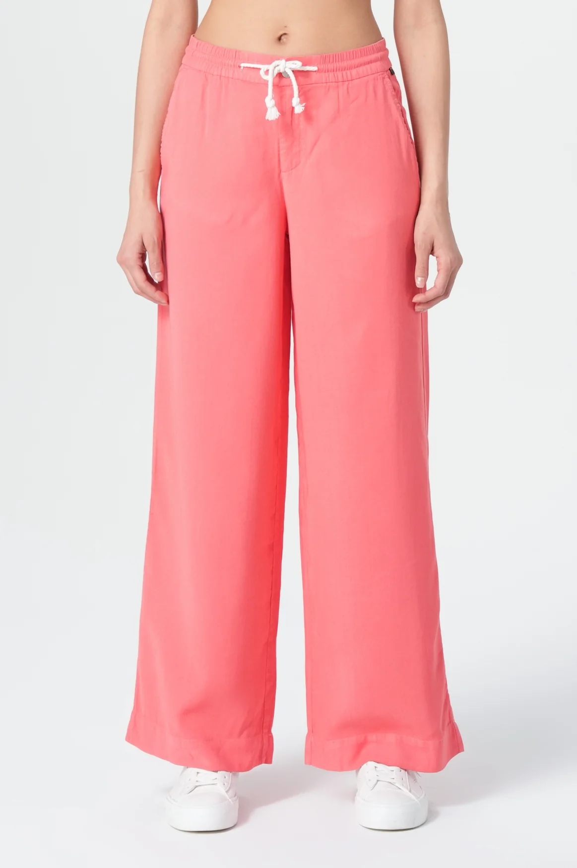 Nikki Wide Leg | Sunset Coral - Image 2
