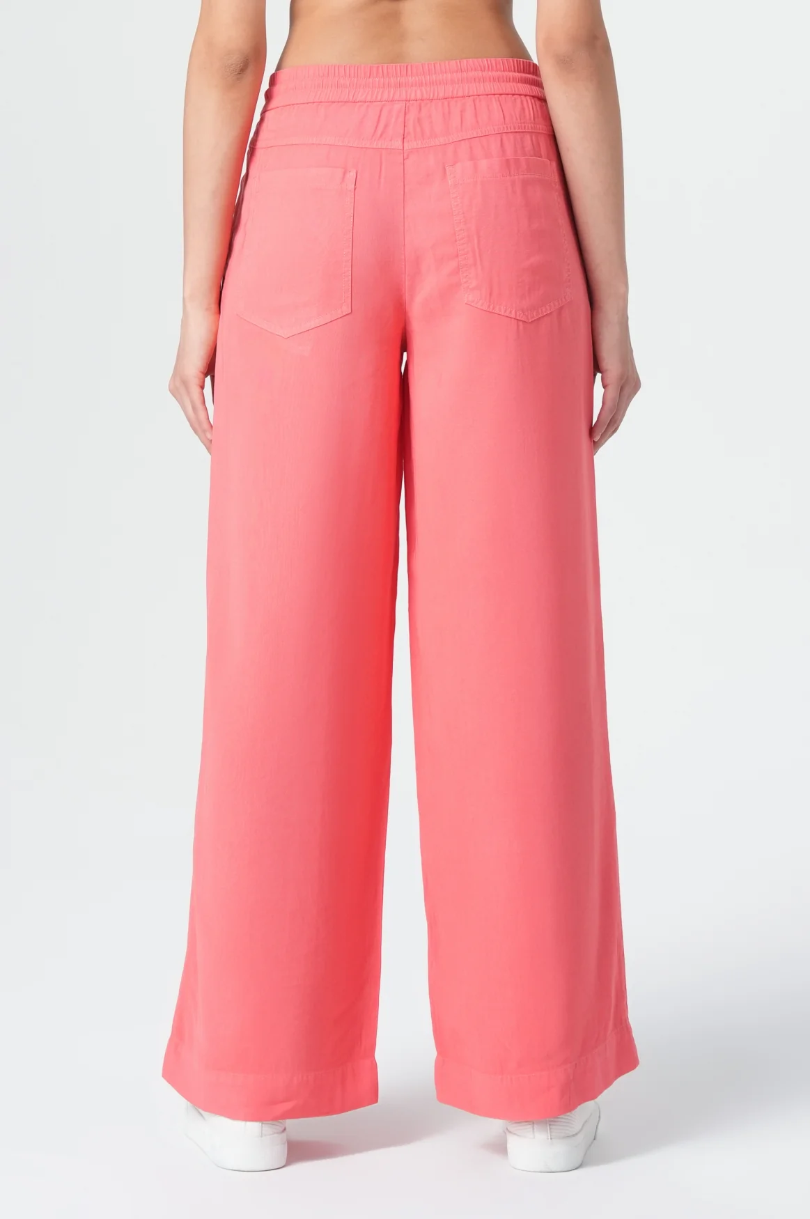Nikki Wide Leg | Sunset Coral - Image 4